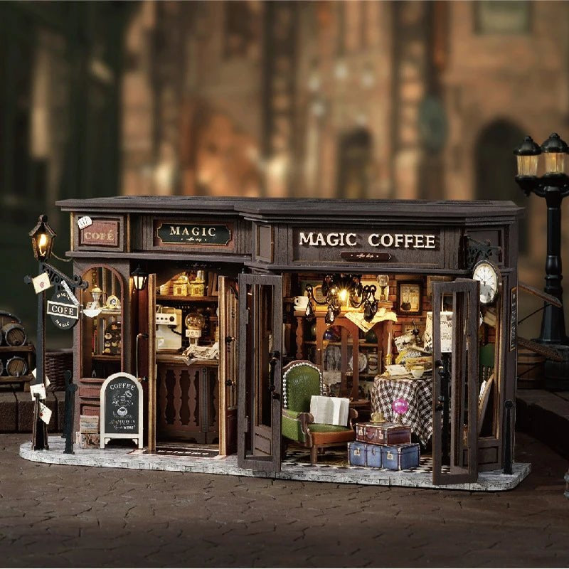 Magic Coffee Shop DIY Miniature Kit