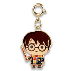 Gold Harry Potter Stretch Bead Bracelet