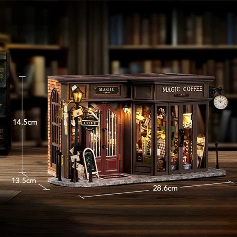 Magic Coffee Shop DIY Miniature Kit
