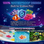 Swimming Robot Fish – LED Light Up Interactive Toy for Water