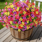 UV Resistant Faux Daisy Flowers – Outdoor Spring Porch & Garden Decor