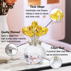 Crystal Rose Bouquet – Elegant Forever Flower Gift