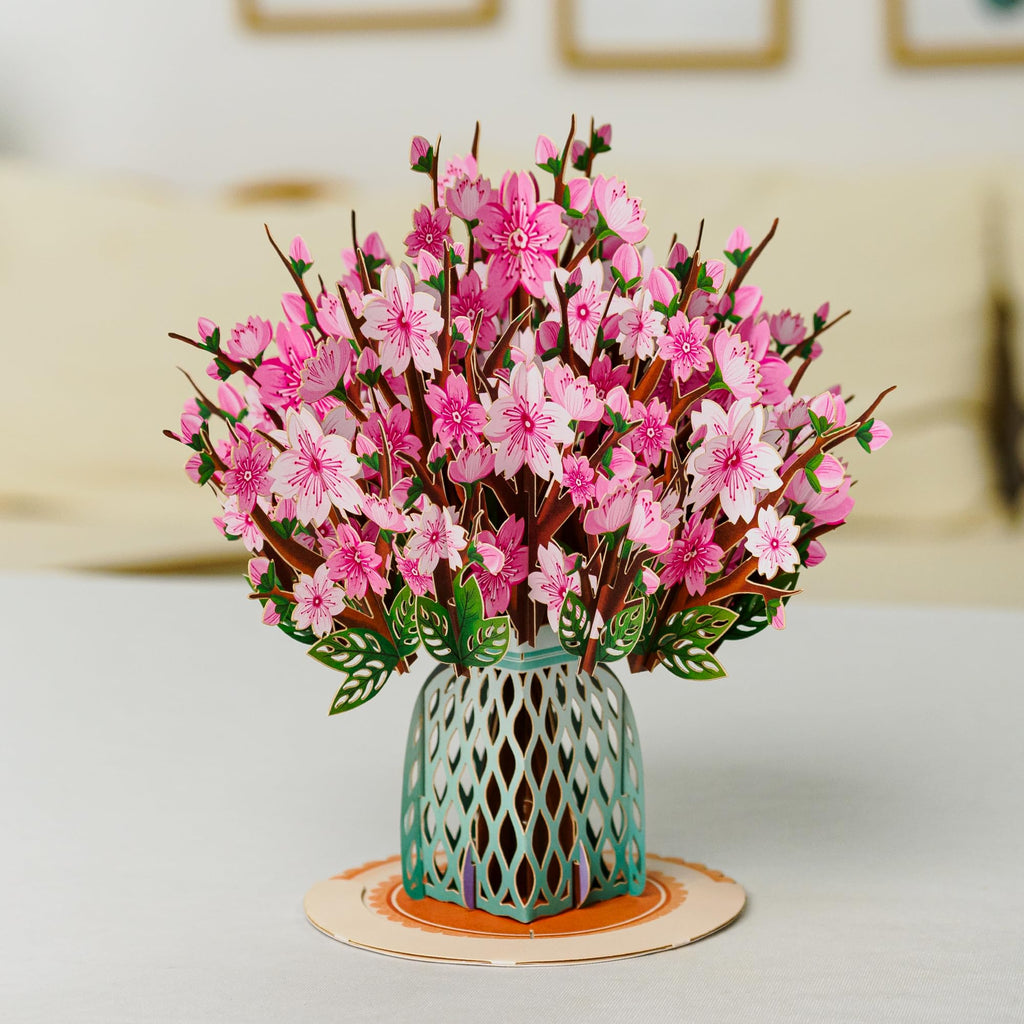 3D Flower Bouquet Pop-Up Card – Mother’s Day & All Occasion