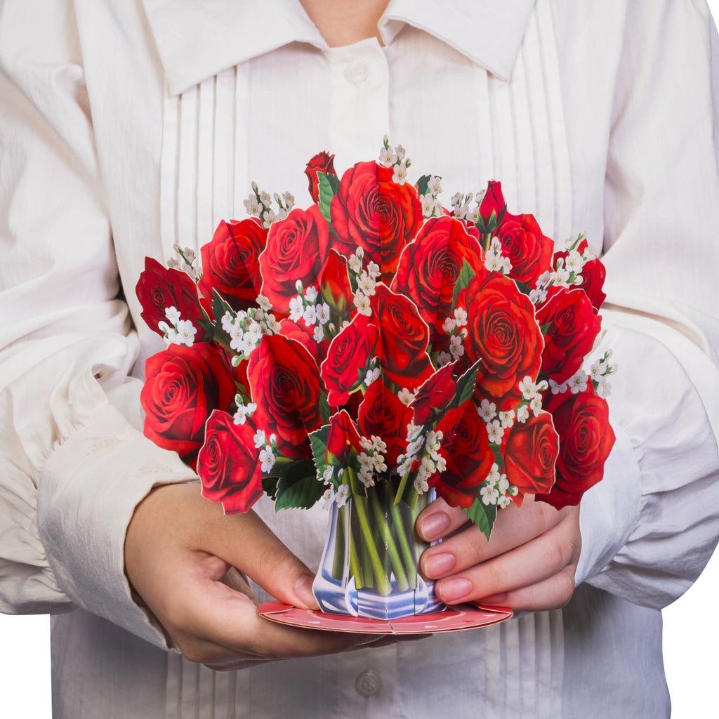 3D Flower Bouquet Pop-Up Card – Mother’s Day & All Occasion