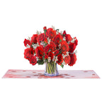 3D Flower Bouquet Pop-Up Card – Mother’s Day & All Occasion