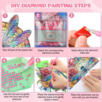 Dragonfly Diamond Art Hanging Ornament Kits
