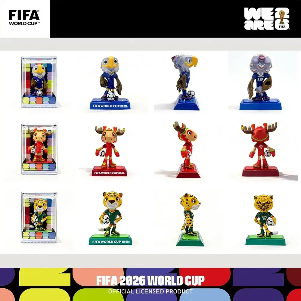 2026 FIFA World Cup Mascot Collectible Set – Official Licensed Figurines