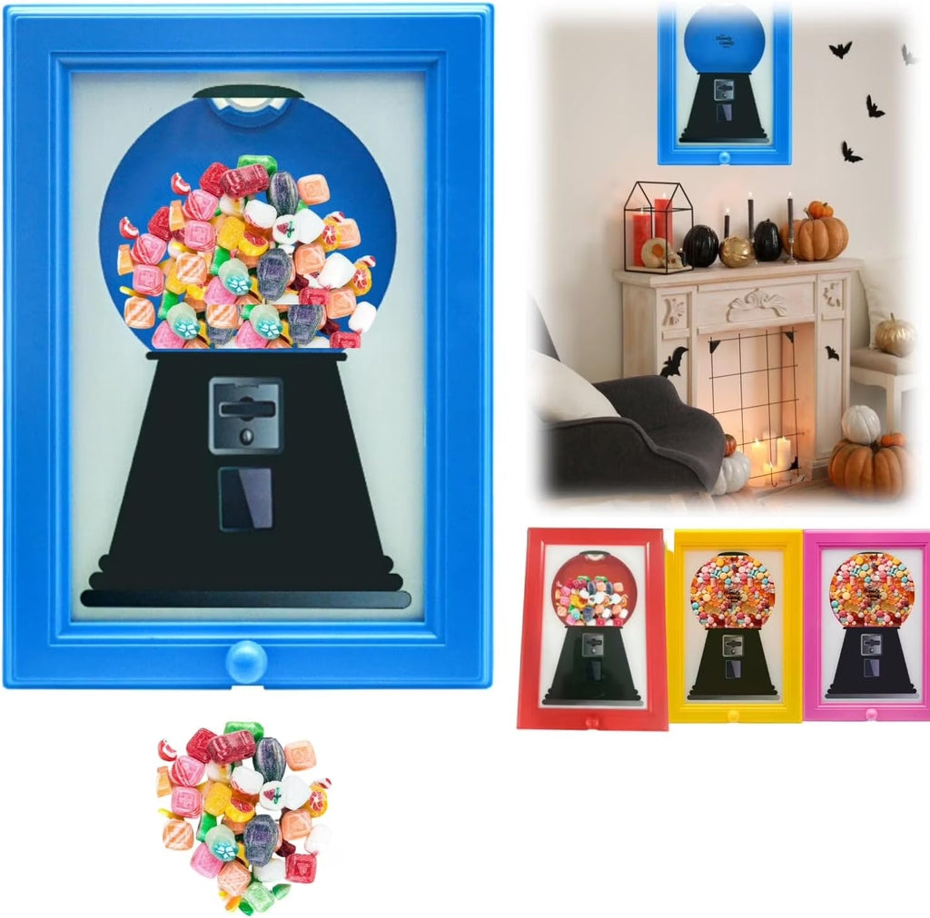 Candy Dispenser Picture Frame – Wall Hanging Snack Machine