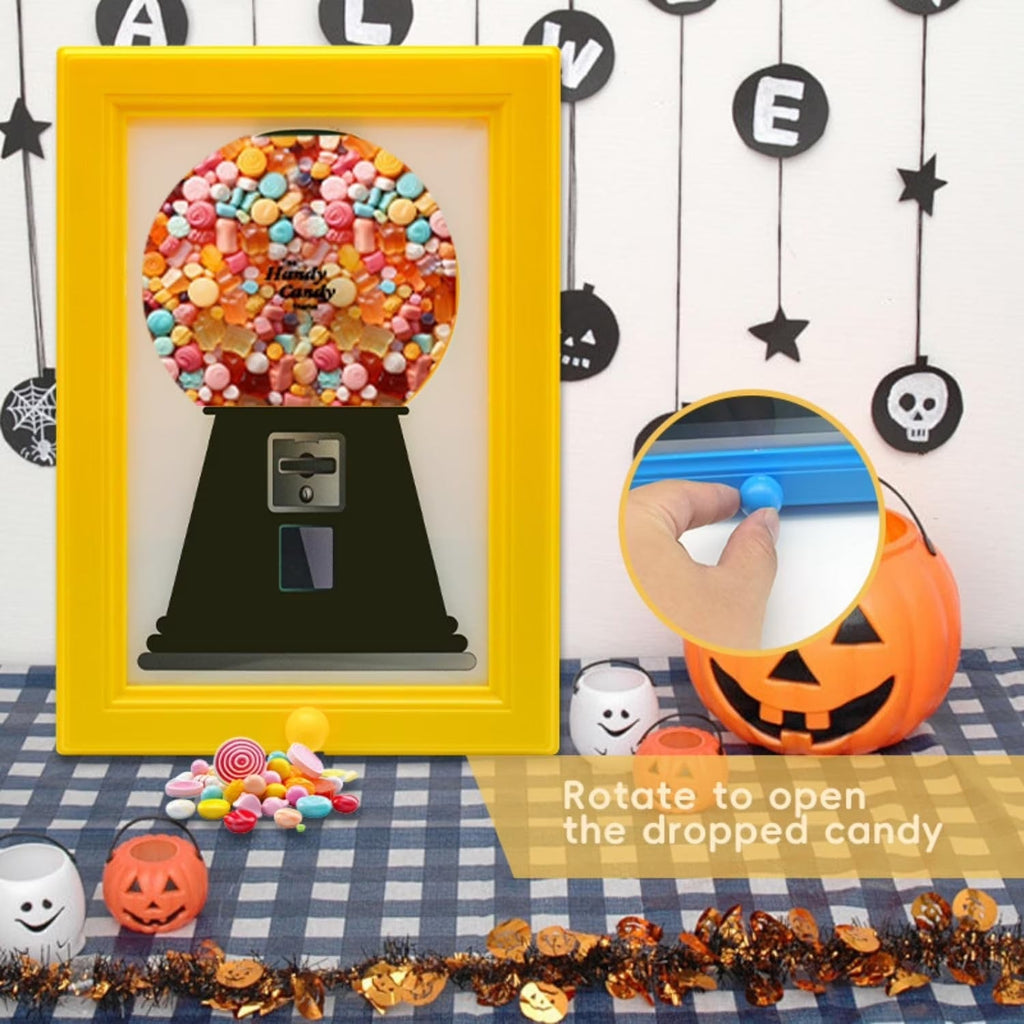 Candy Dispenser Picture Frame – Wall Hanging Snack Machine