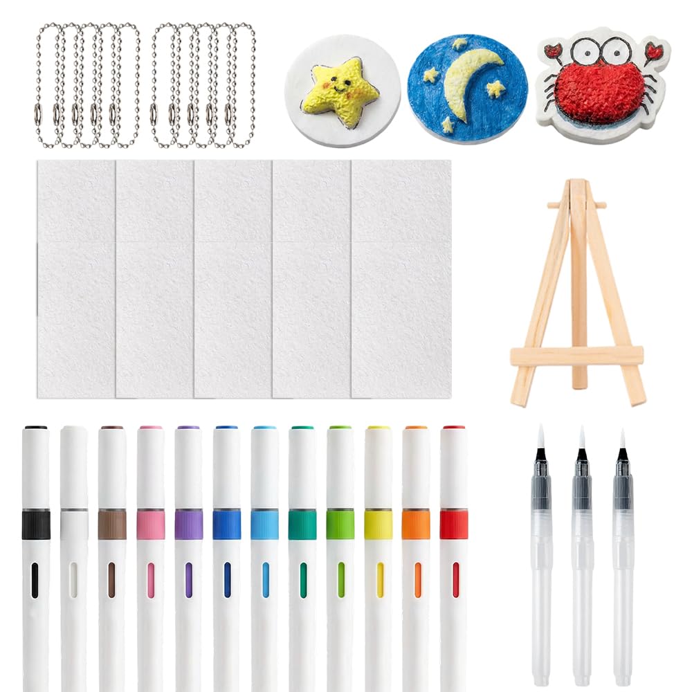 3D Foam Texture Painting Kit – Complete DIY Art Set